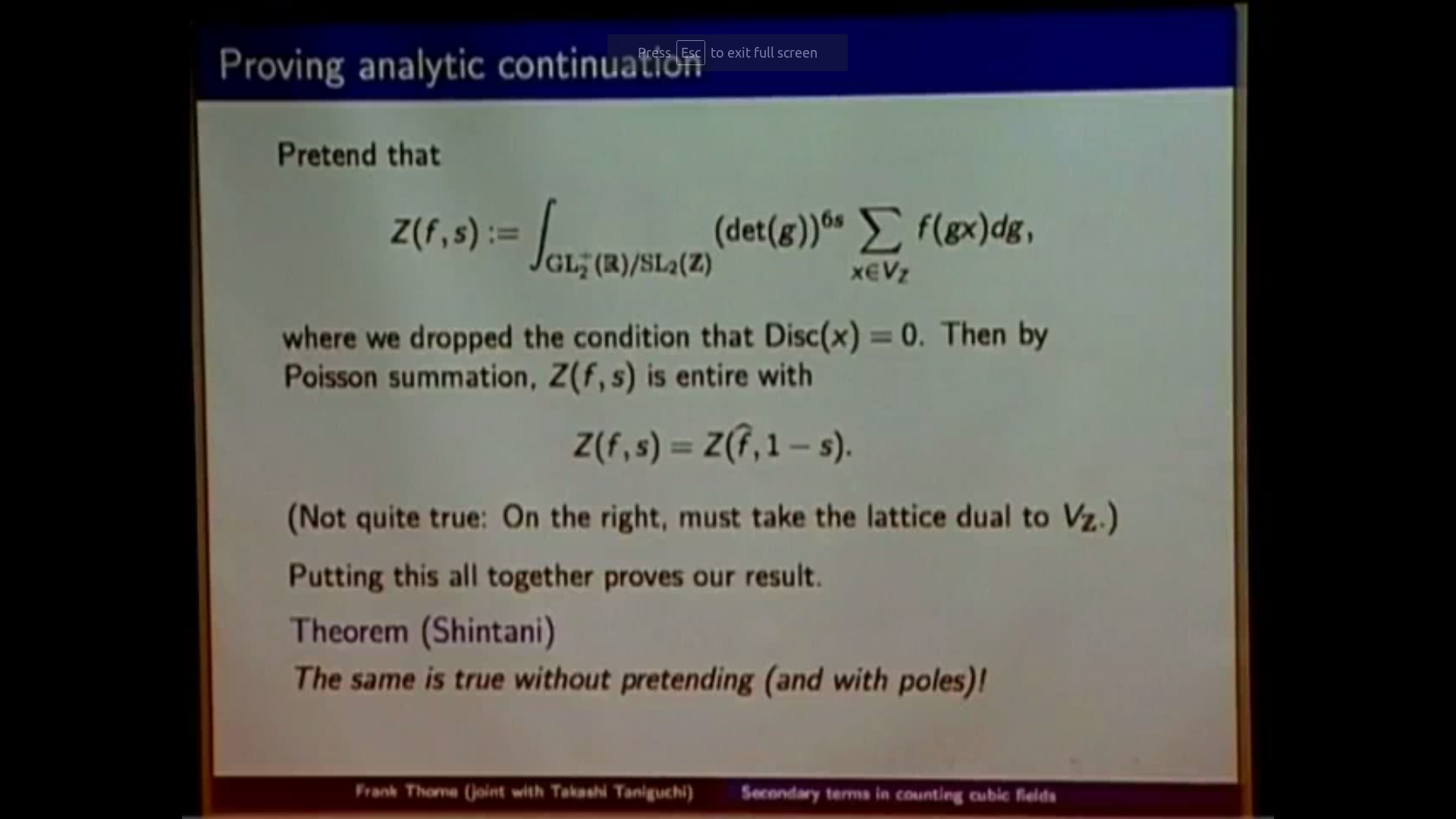 Thorne: Lower terms in counting cubic fields Thumbnail