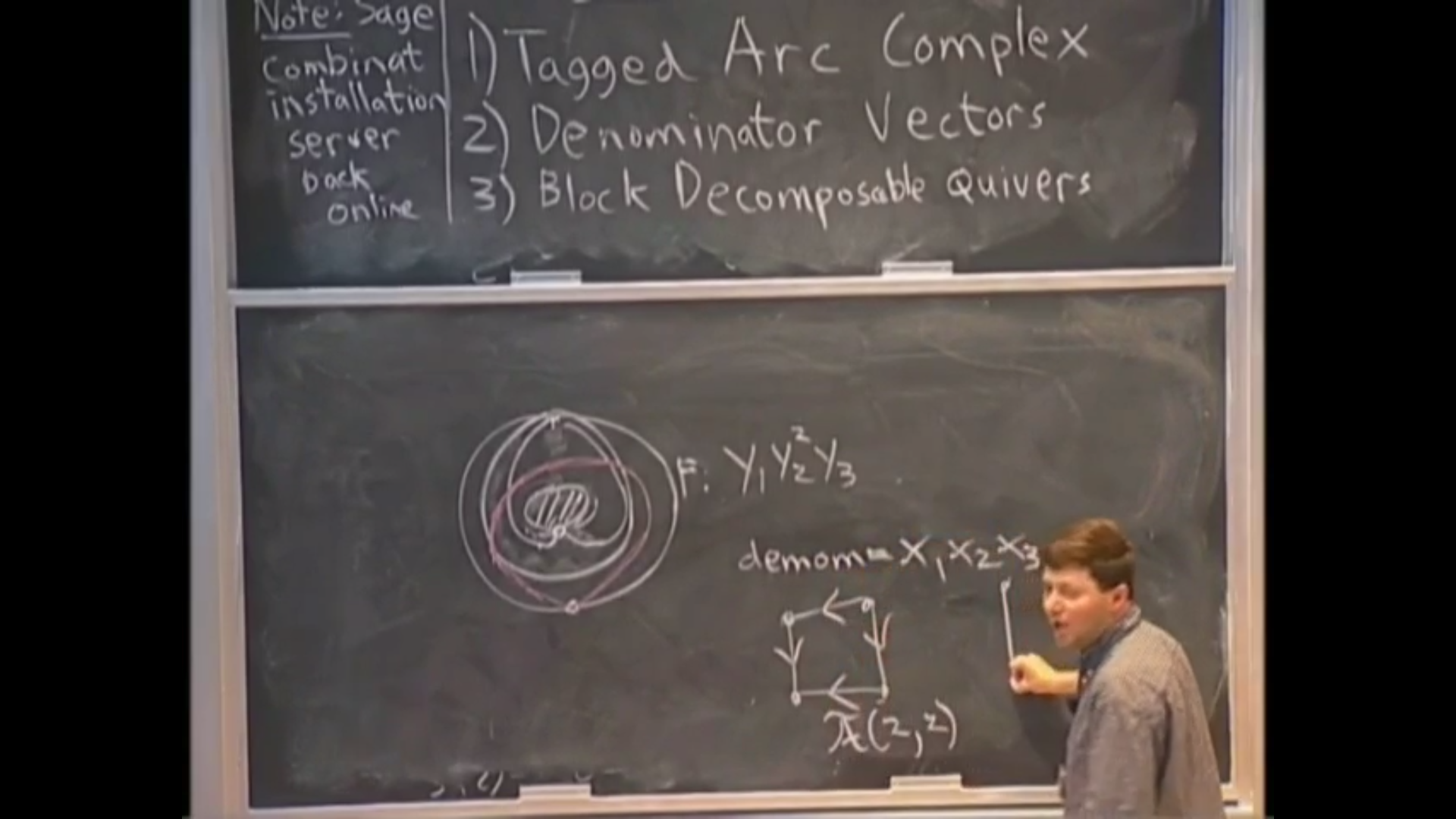 Cluster Algebras And Cluster Combinatorics, lecture 14 Thumbnail