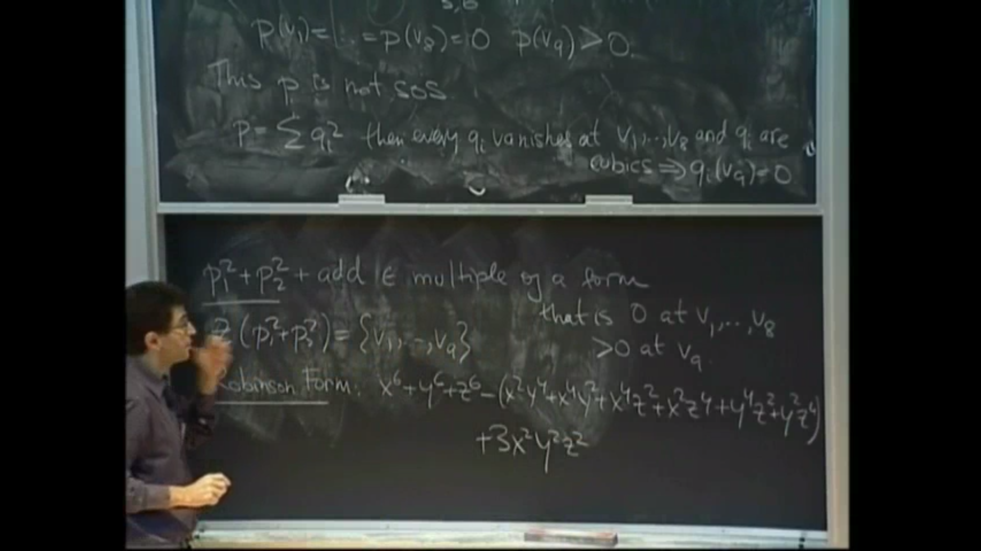 Algebraic, Geometric, And Combinatorial Methods For Optimization: lecture 6 Thumbnail