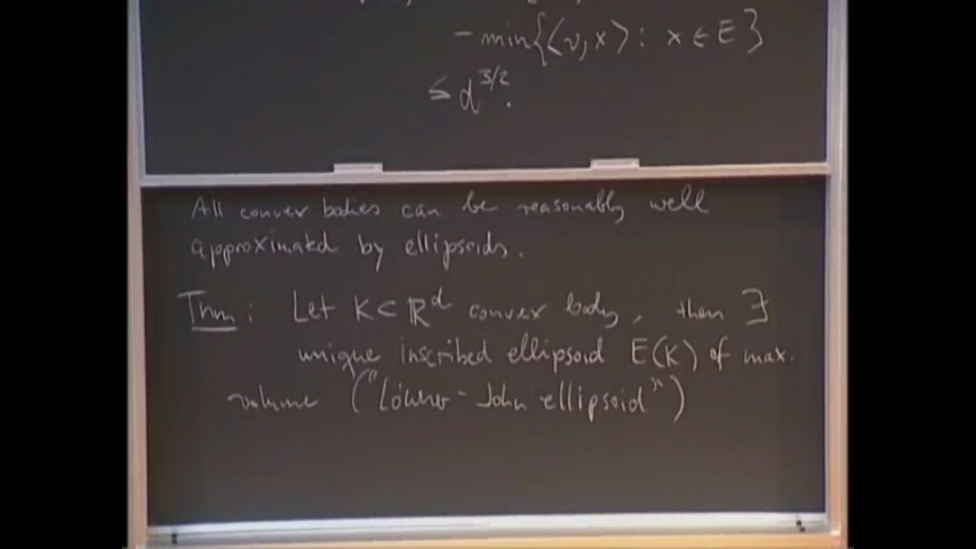 Algebraic, Geometric, And Combinatorial Methods For Optimization: lecture 26 Thumbnail