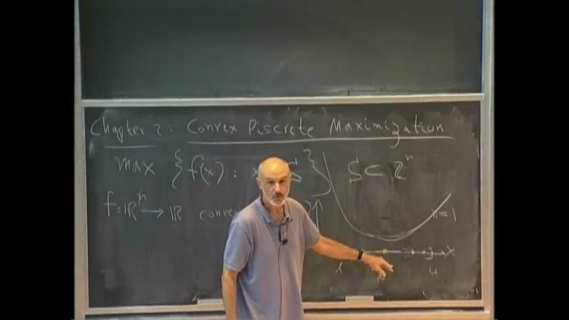 Algebraic, Geometric, And Combinatorial Methods For Optimization: lecture 27 Thumbnail