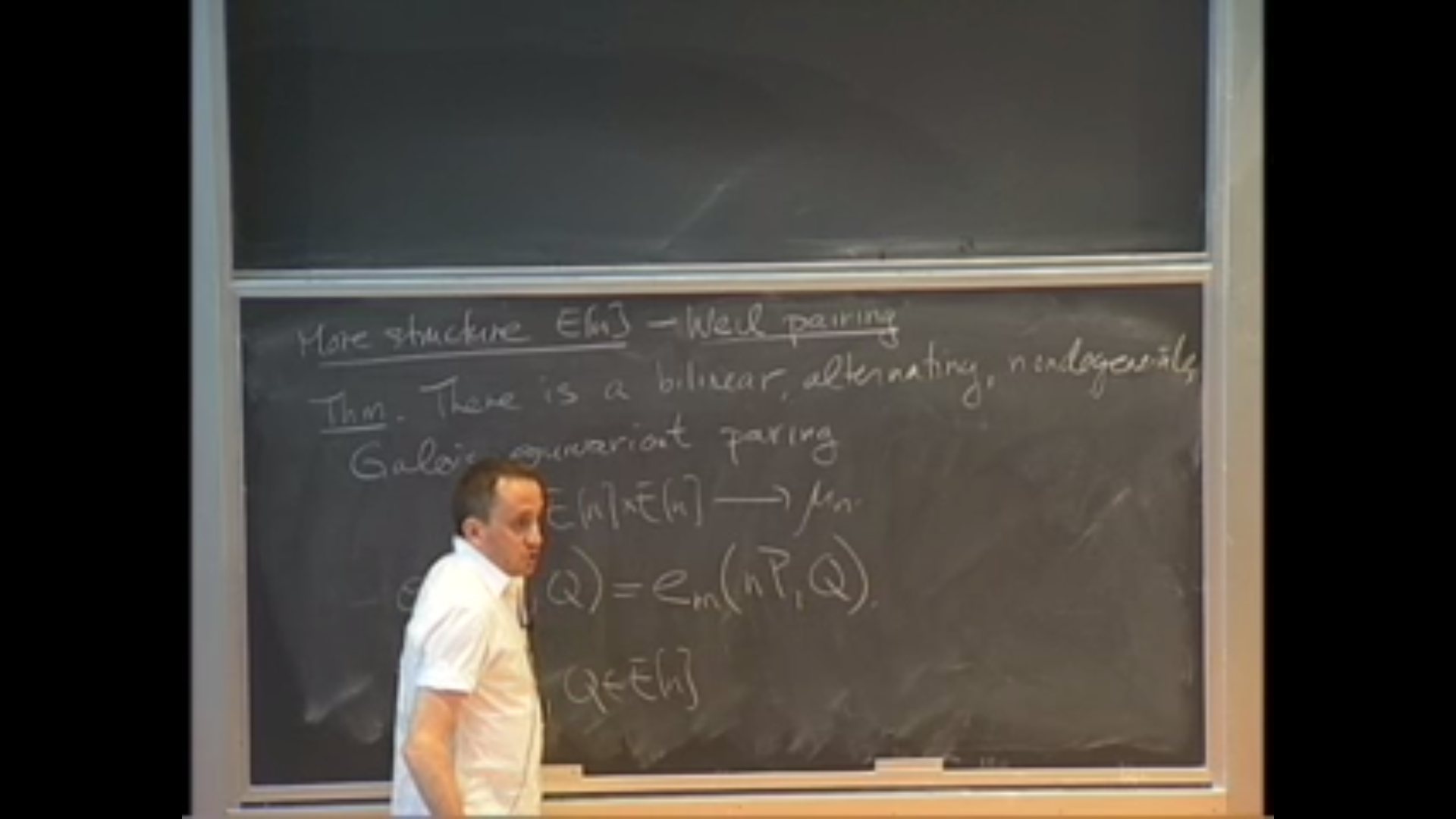 Sage Days 22: Computing with Elliptic Curves, lecture 3 Thumbnail