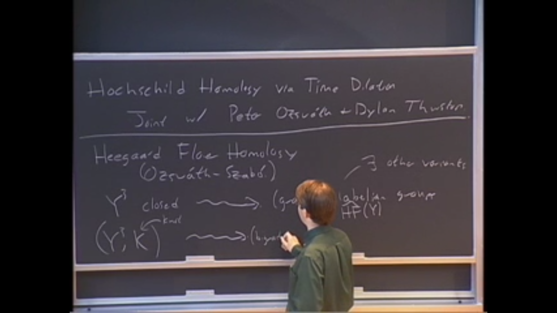 Hochschild homology via time dilation Thumbnail