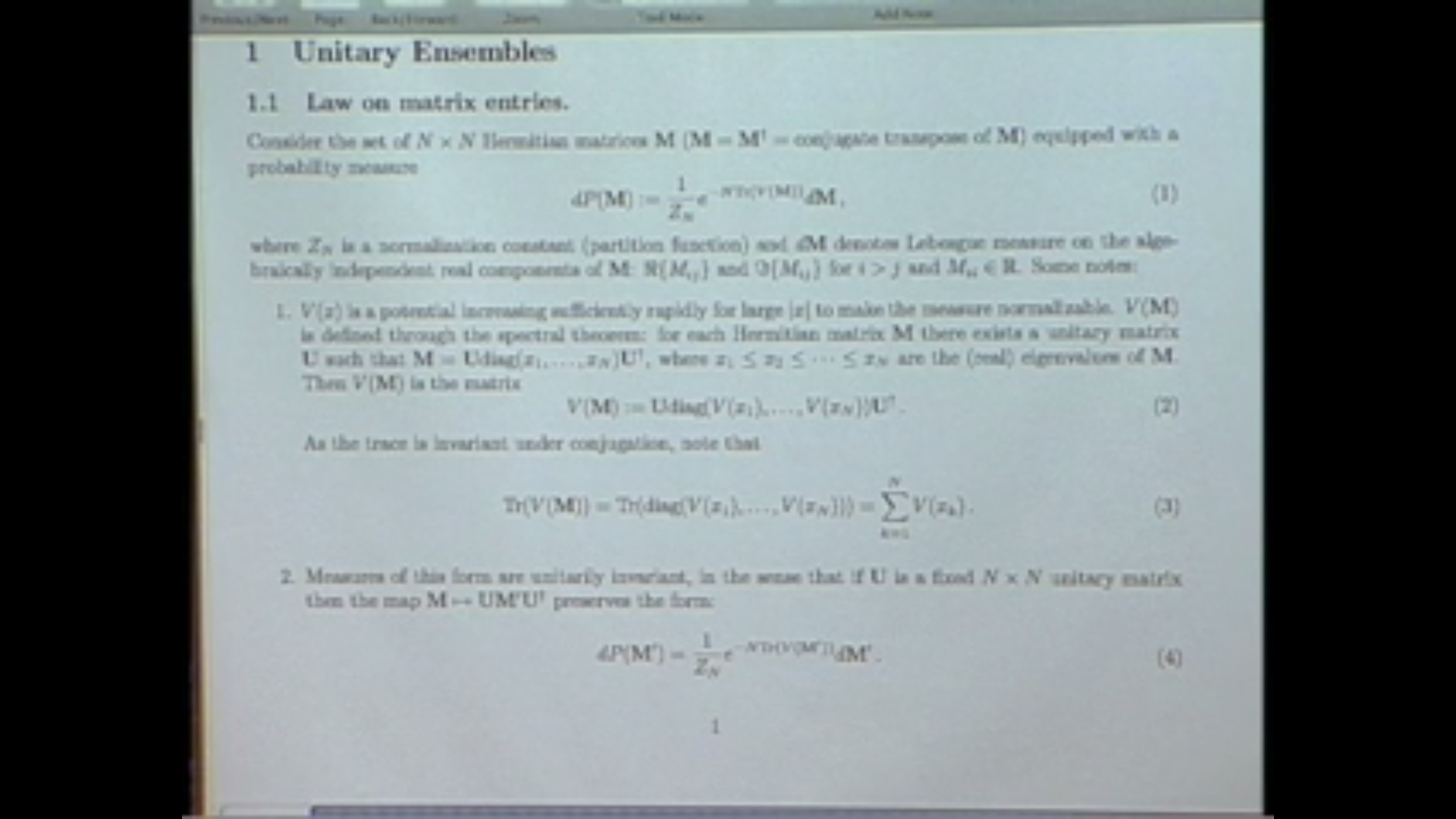 Unitary Ensembles and Orthogonal Polynomials Thumbnail