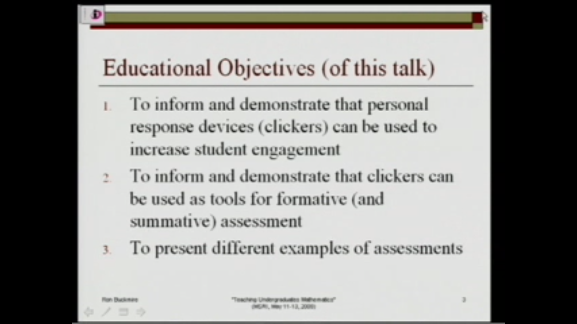 Critical Issues in Mathematics Education 2009: Assessment Thumbnail