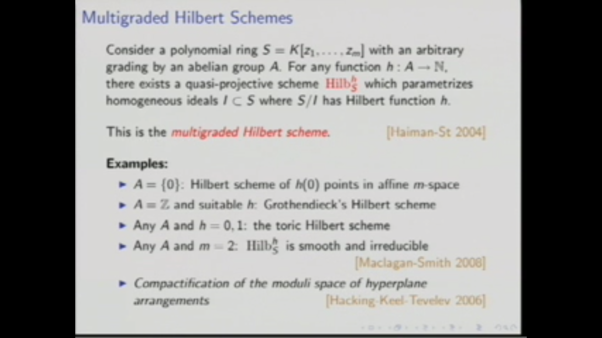 The Hilbert scheme of the diagonal in a product of projective spaces Thumbnail