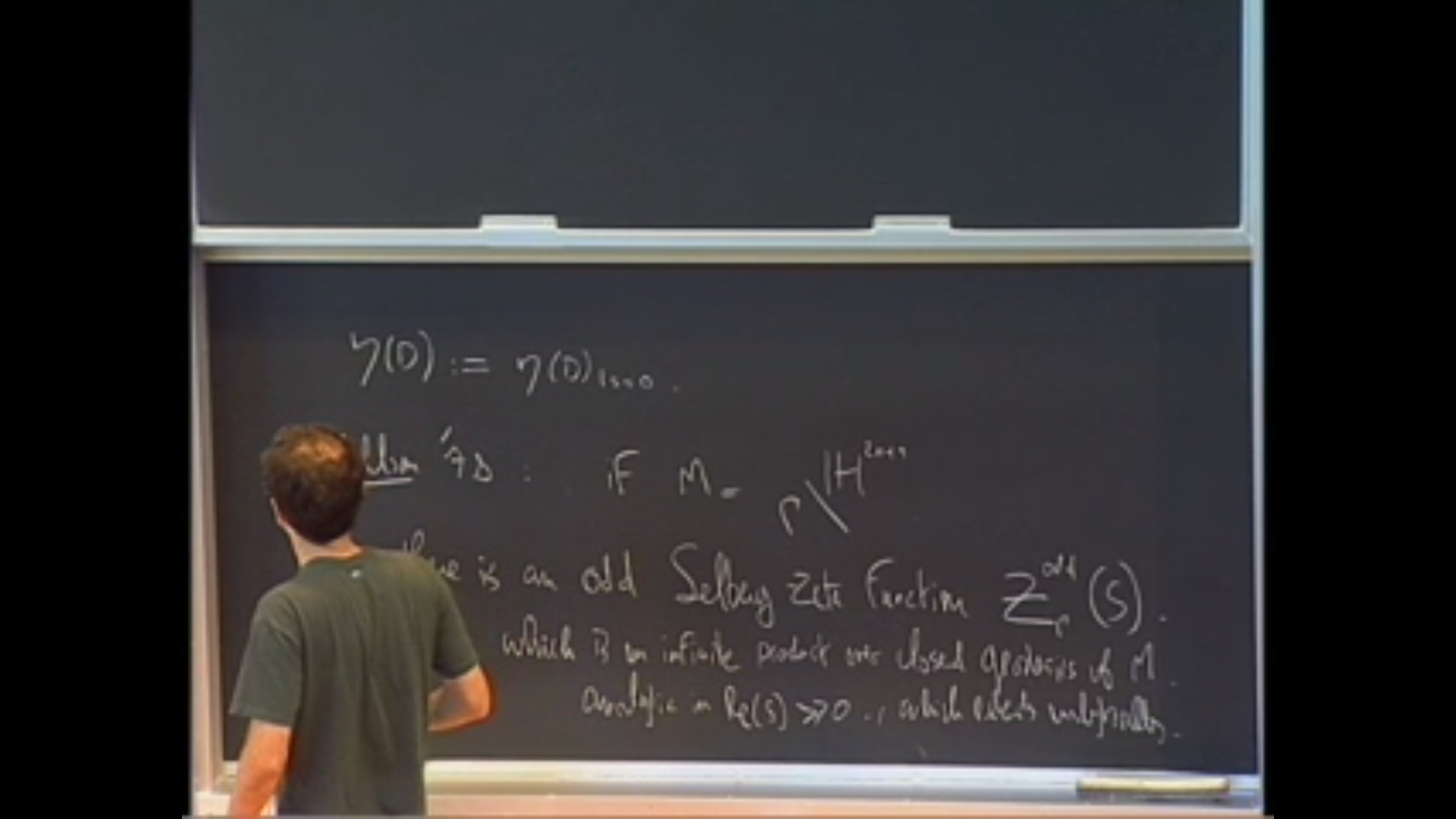 Millson formula for infinite volume case, and the odd zeta Selberg function Thumbnail