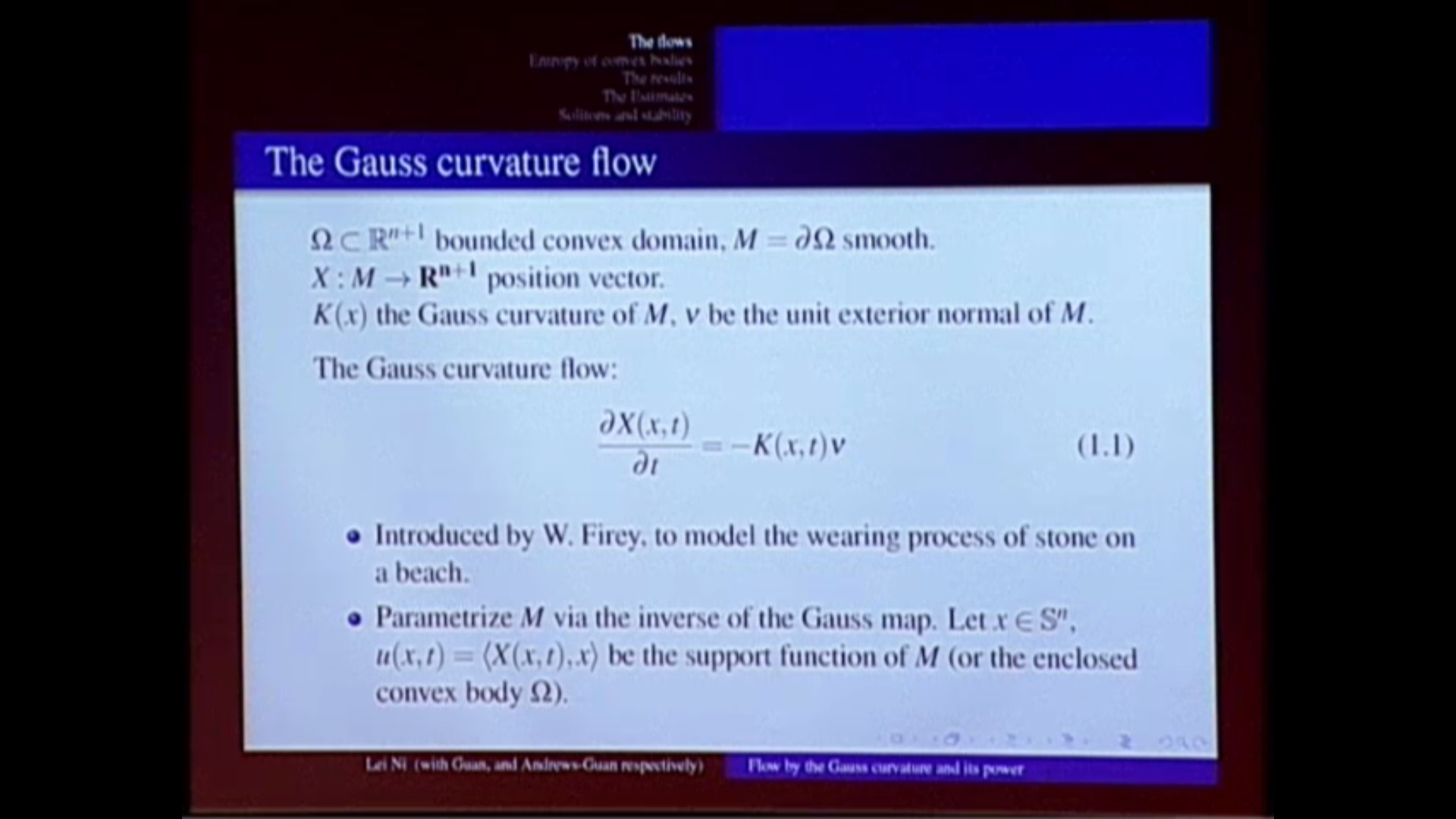 Flow by the Gauss curvature and its power Thumbnail