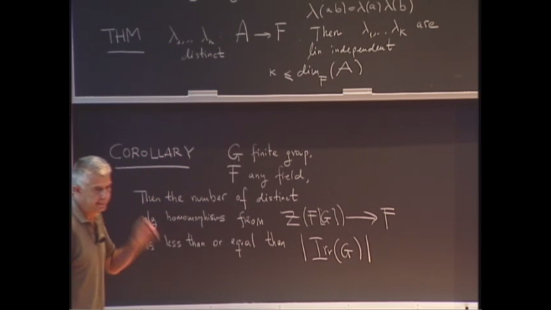 An Introduction To Character Theory And The McKay Conjecture, lecture 6 Thumbnail