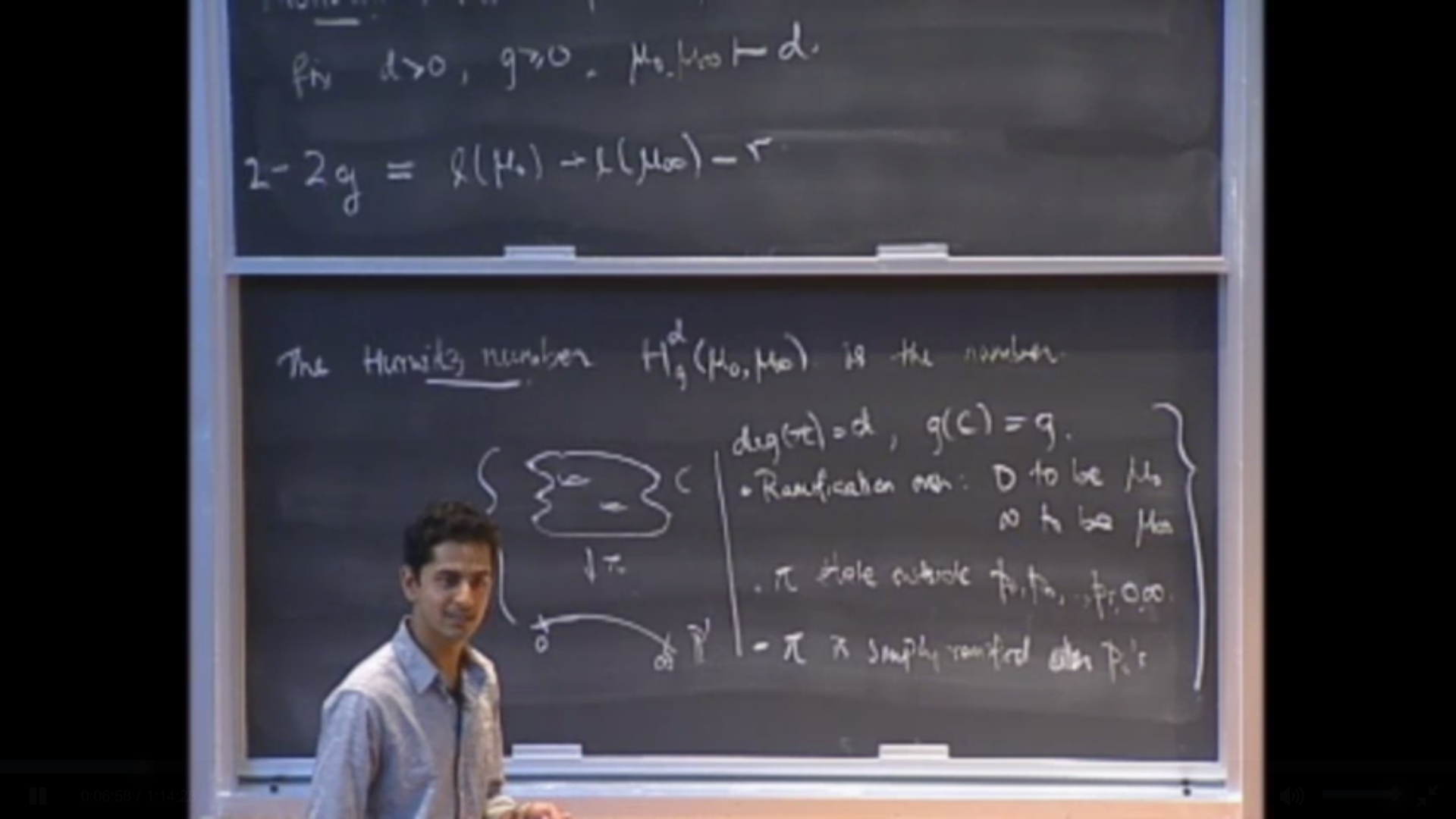 Chip Firing and Tropical Curves, lecture 21 Thumbnail