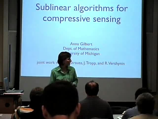 Algorithms for Compressed Sensing, I Thumbnail