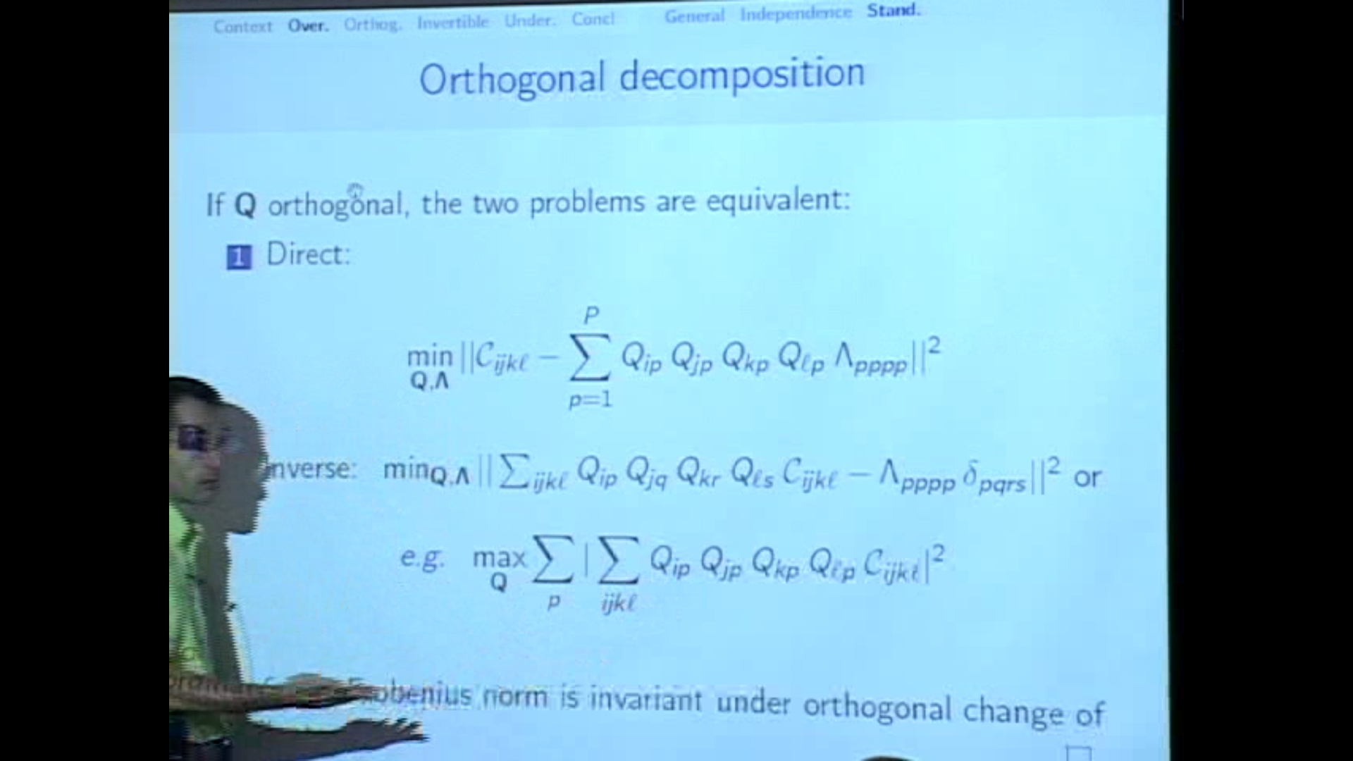 Independent Component Analysis - optimization criteria and some numerical algorithms Thumbnail