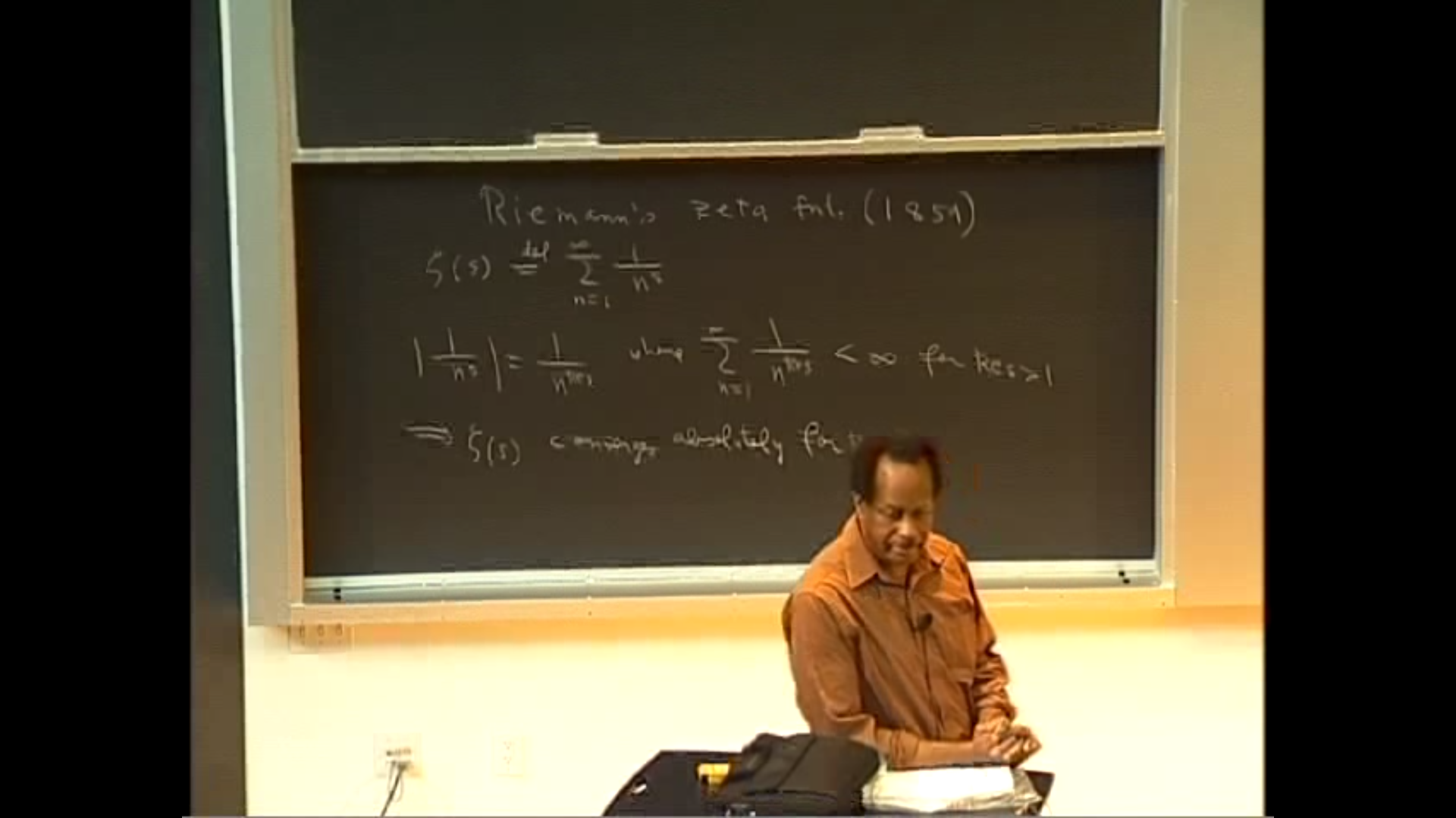 Riemann's zeta function Thumbnail