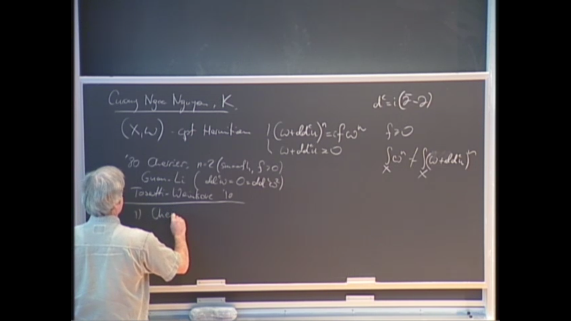 Stability of weak solutions of the complex Monge-Ampere equation on compact Hermitian manifolds Thumbnail