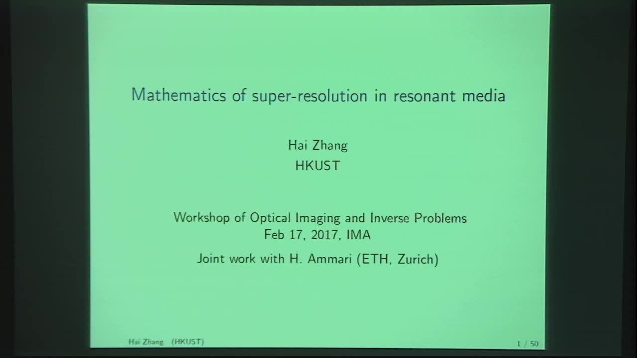 Mathematics of Super-resolution in Resonant Media Thumbnail