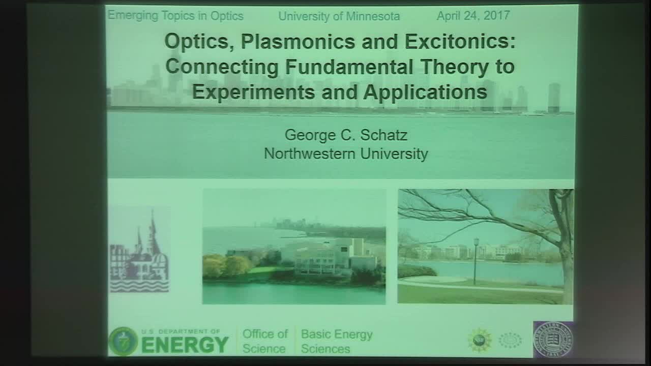Optics, Plasmonics and Excitonics: Connecting Fundamental Theory to Experiments and Applications Thumbnail