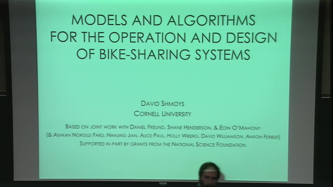 Models and Algorithms for the Operation and Design of Bike-Sharing Systems Thumbnail