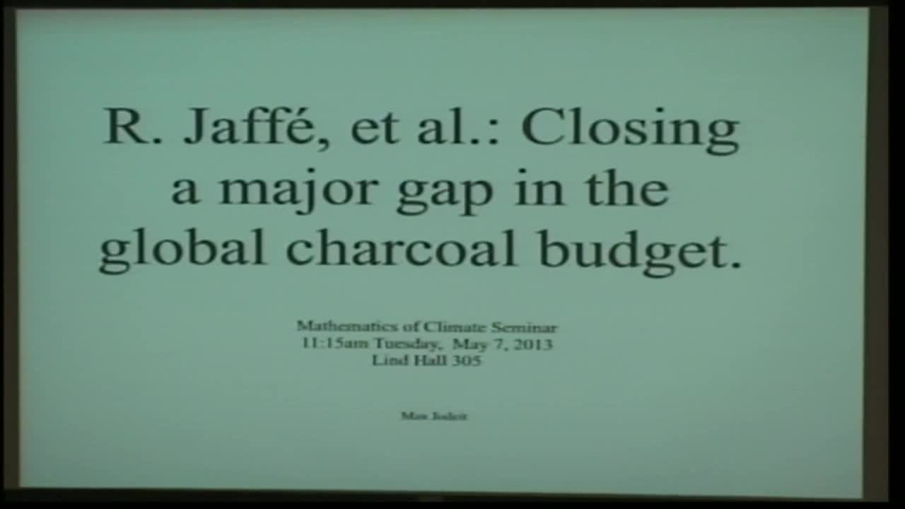 Joint IMA/Mathematics and Climate Research Network Seminar Thumbnail