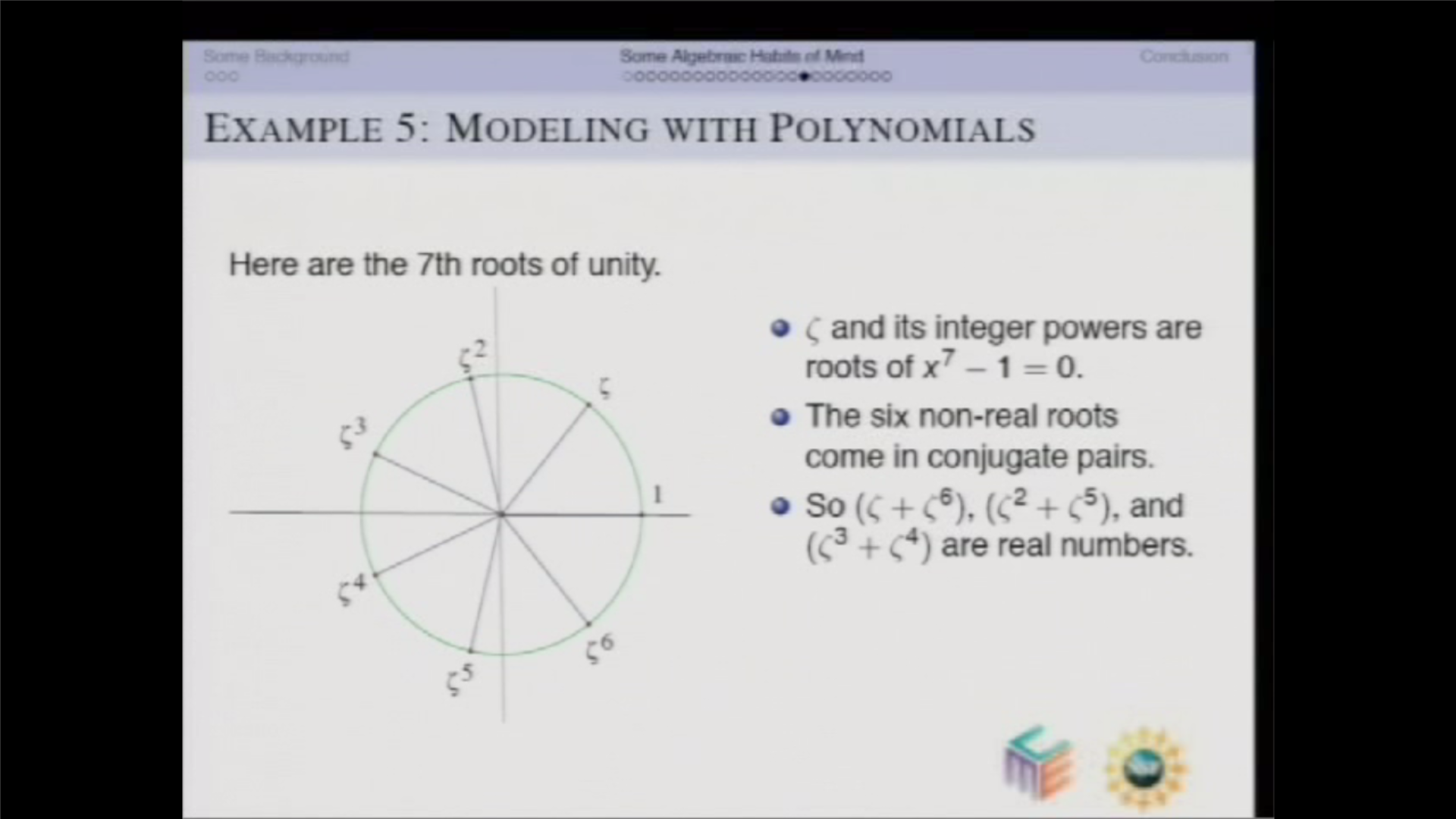 What are some organizing principles around which one can create a coherent pre-college algebra program? Thumbnail