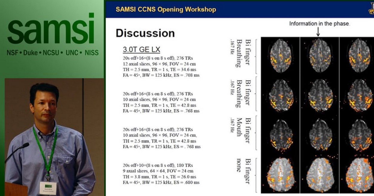 An Introduction to Image Reconstruction, Processing, and their Effects in FMRI - Daniel Rowe, Marquette University Thumbnail