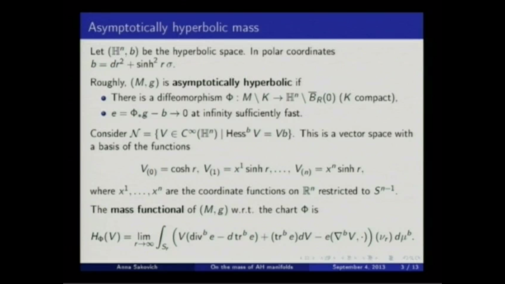 On the mass of asymptotically hyperbolic manifolds Thumbnail