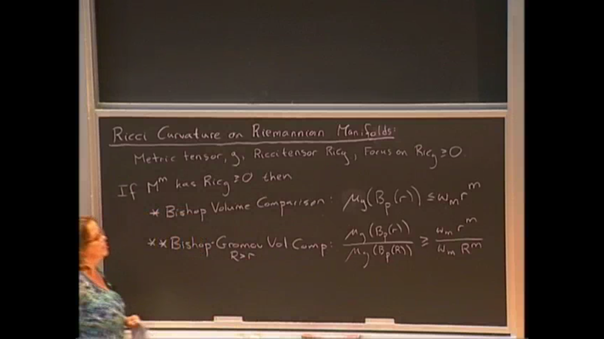 Convergence of Riemannian manifolds and Metric Measure Spaces Thumbnail