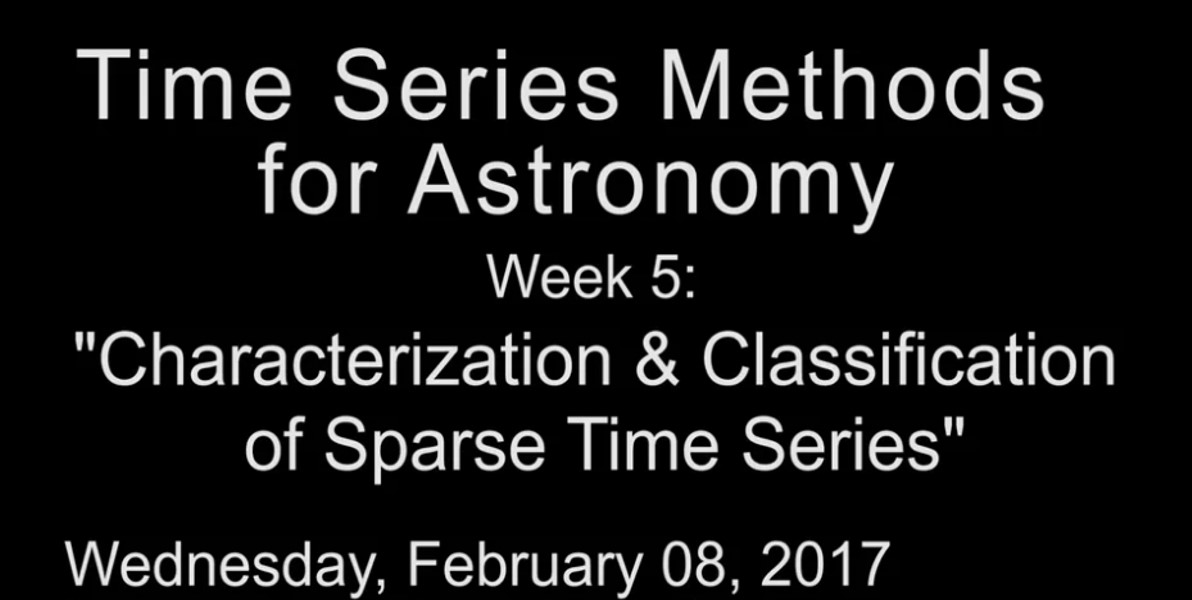 ASTRO Spring Course: Ashish Mahabal- Time Series Methods for Astronomy, Smoothing & Local Regression Thumbnail