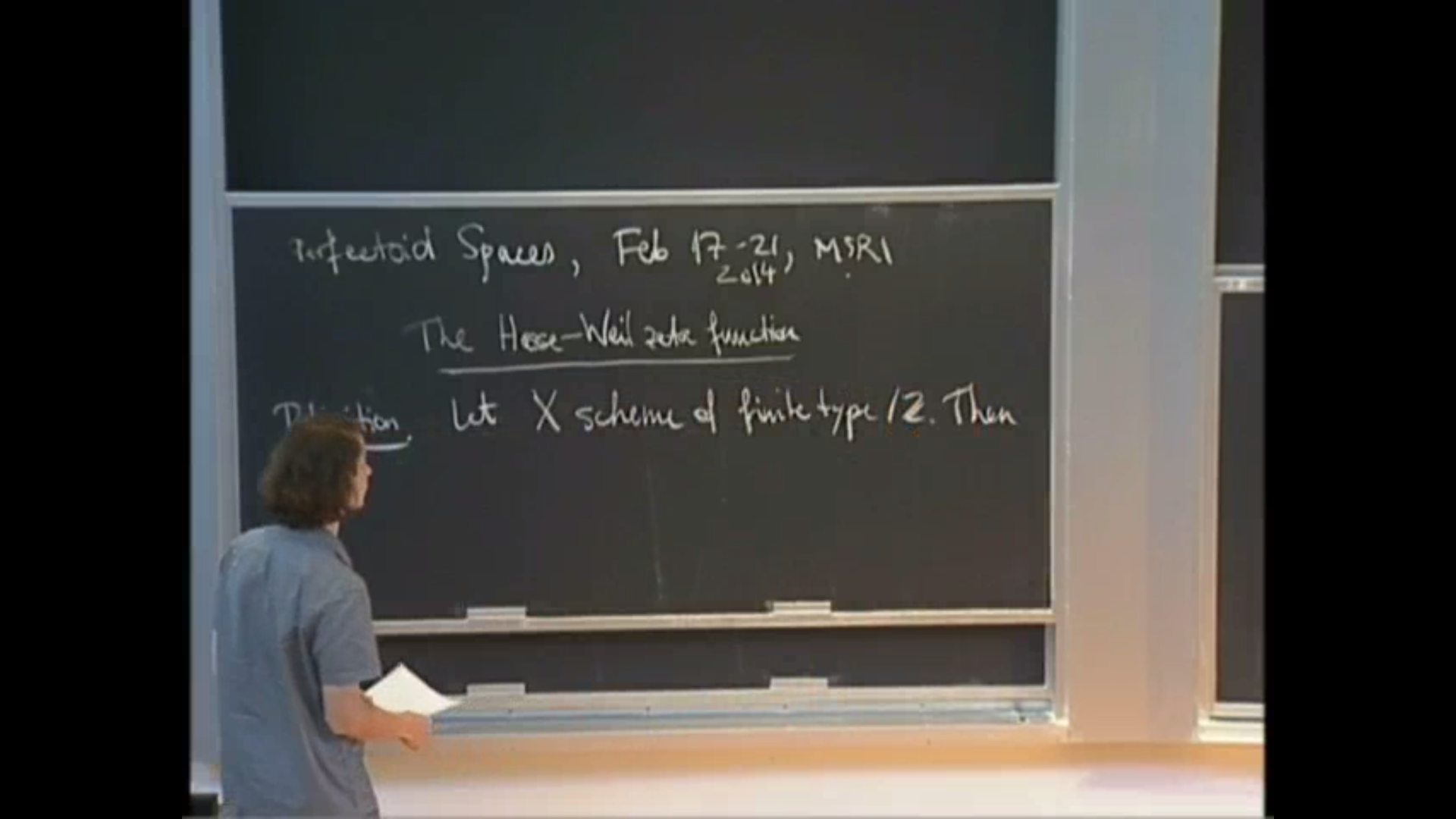 New Geometric Techniques in Number Theory, lecture 2 Thumbnail