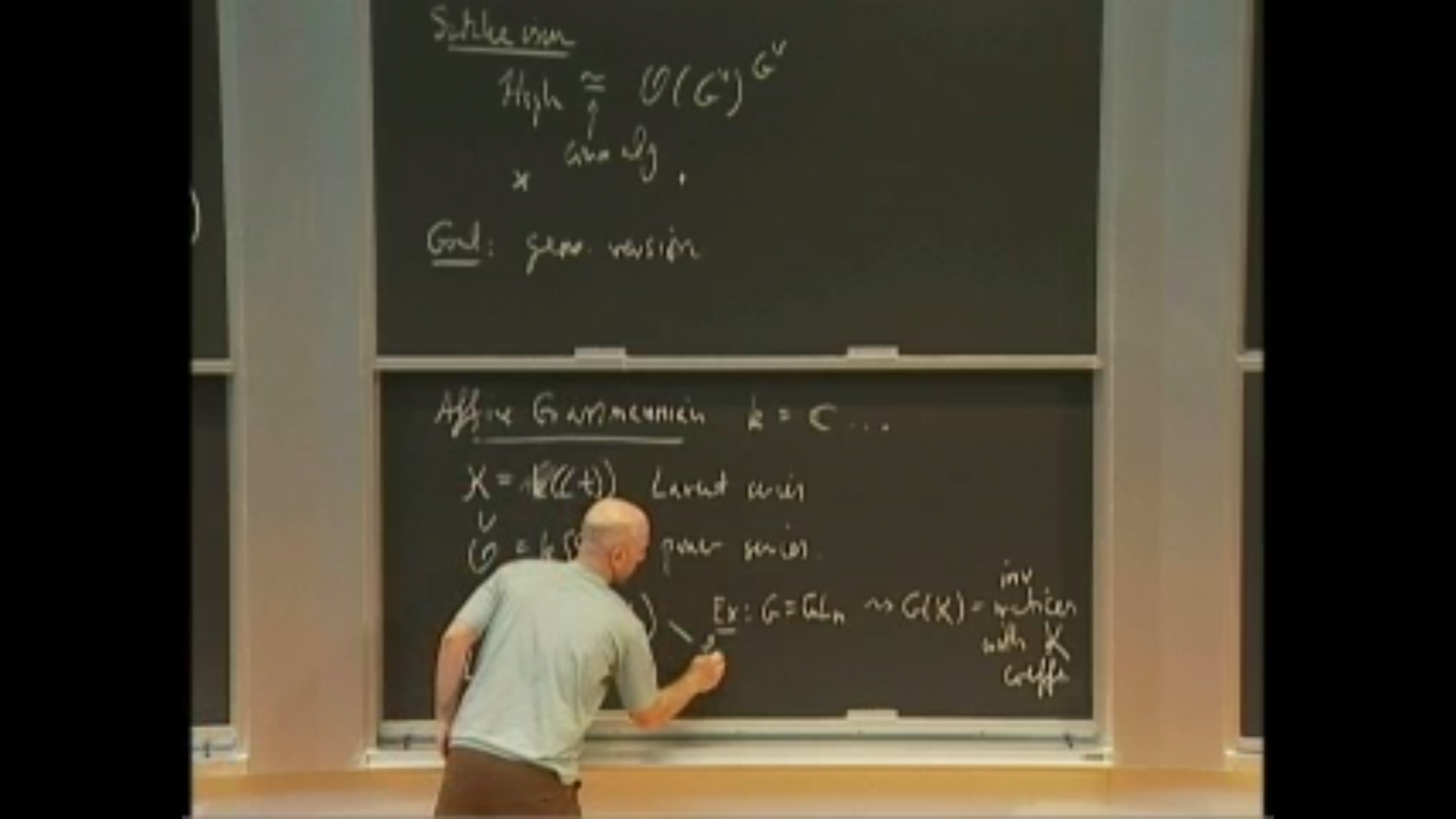 New Geometric Techniques in Number Theory, lecture 5 Thumbnail