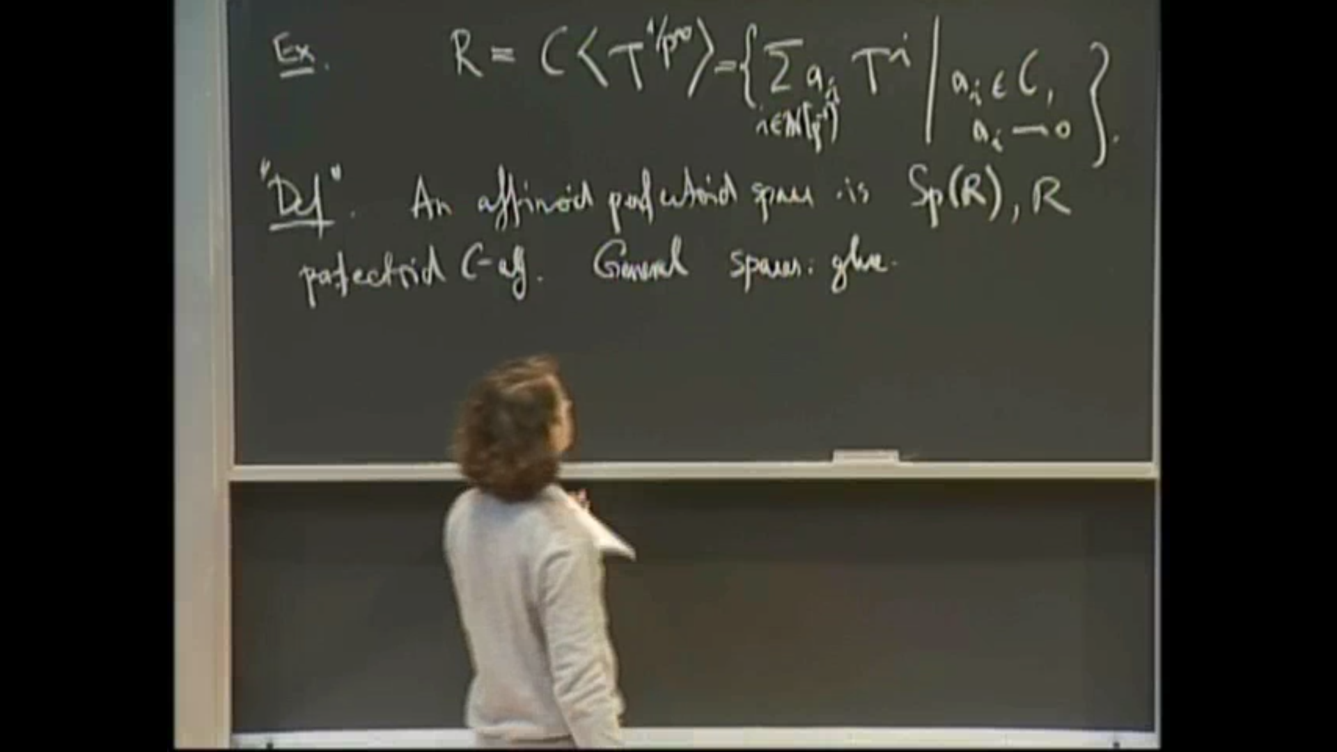 New Geometric Techniques in Number Theory, lecture 13 Thumbnail