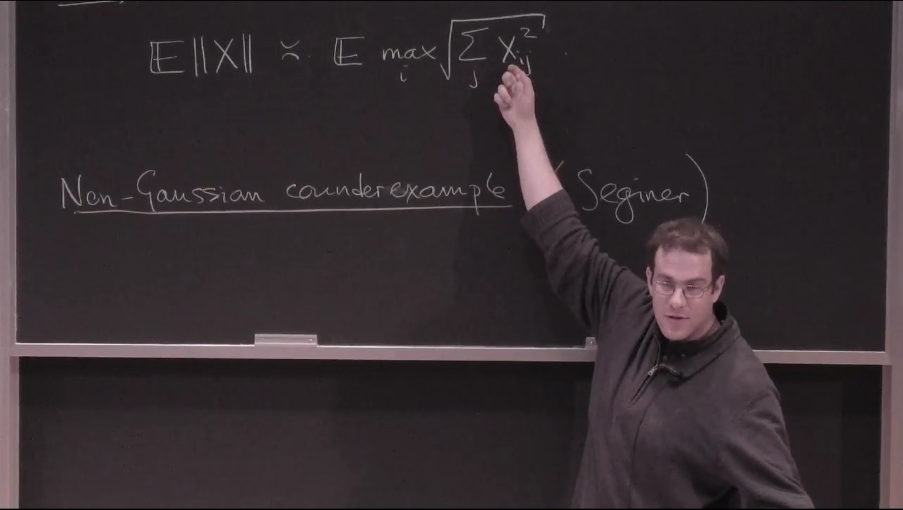 The dimension-free structure of nonhomogeneous random matrices Thumbnail