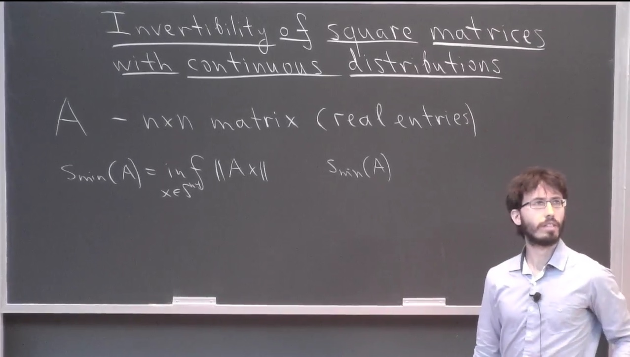 Invertibility via distance for random matrices with continuous distributions Thumbnail