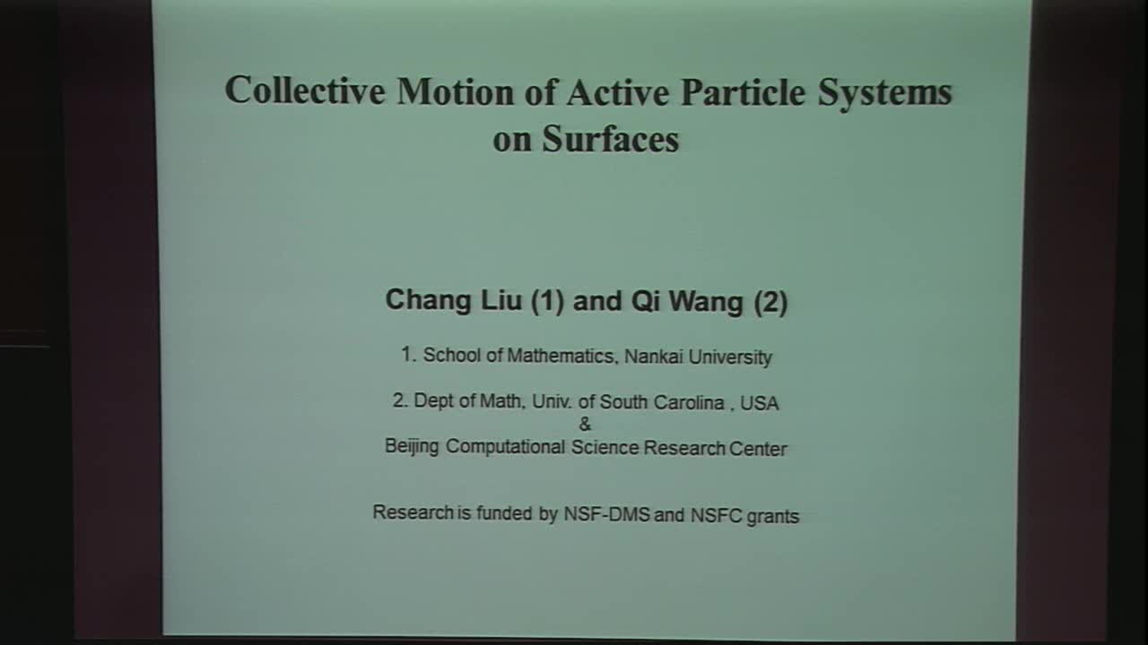 Collective patterns of active matter systems on surfaces Thumbnail