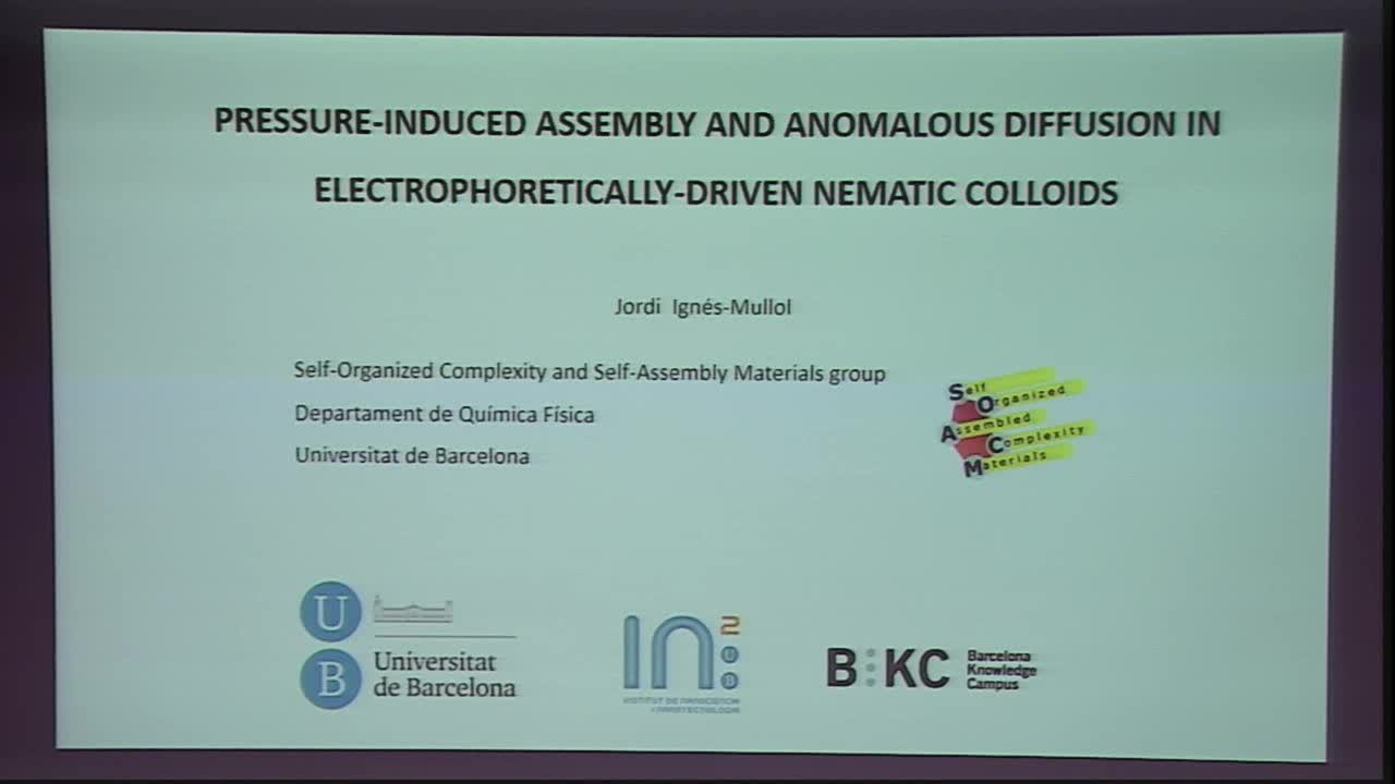 Pressure-induced assembly and anomalous diffusion in electrophoretically-driven nematic colloids Thumbnail