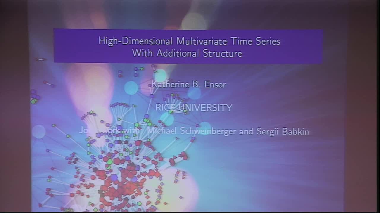 High-dimensional Multivariate Time Series with Additional Structure Thumbnail