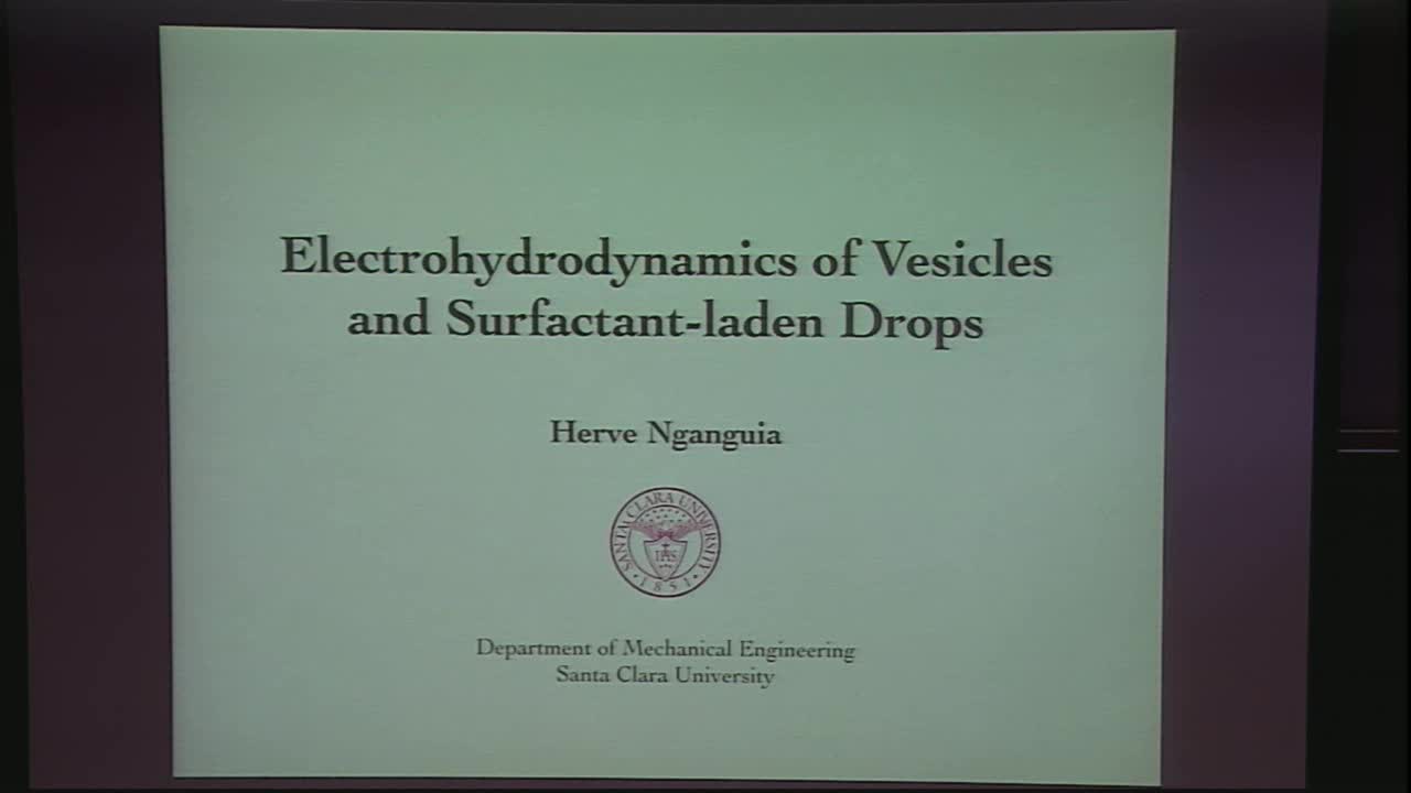 Electrohydrodynamics of Surfactant-laden Drops and Vesicles Thumbnail