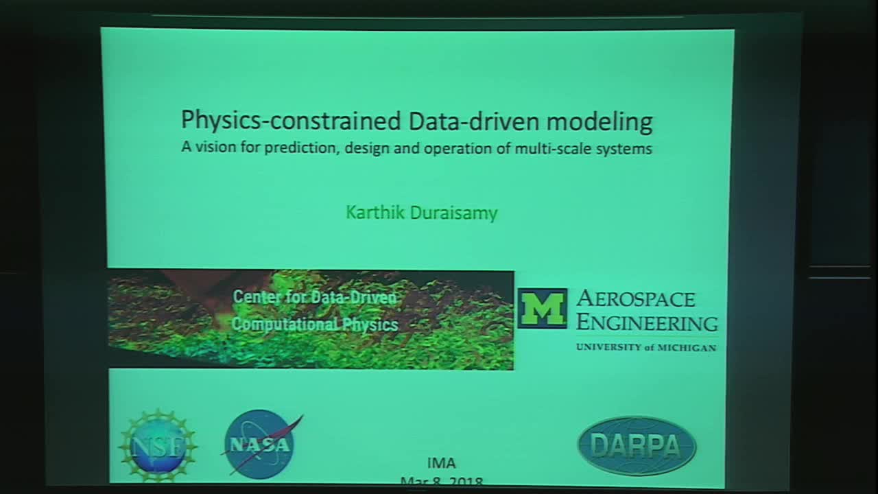  Physics-Constrained Data-Driven Modeling : A Vision for Prediction, Design and Operation of Complex Systems  Thumbnail