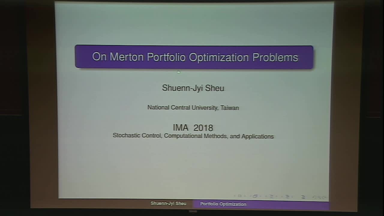 On Merton Portfolio Optimization Problems Thumbnail