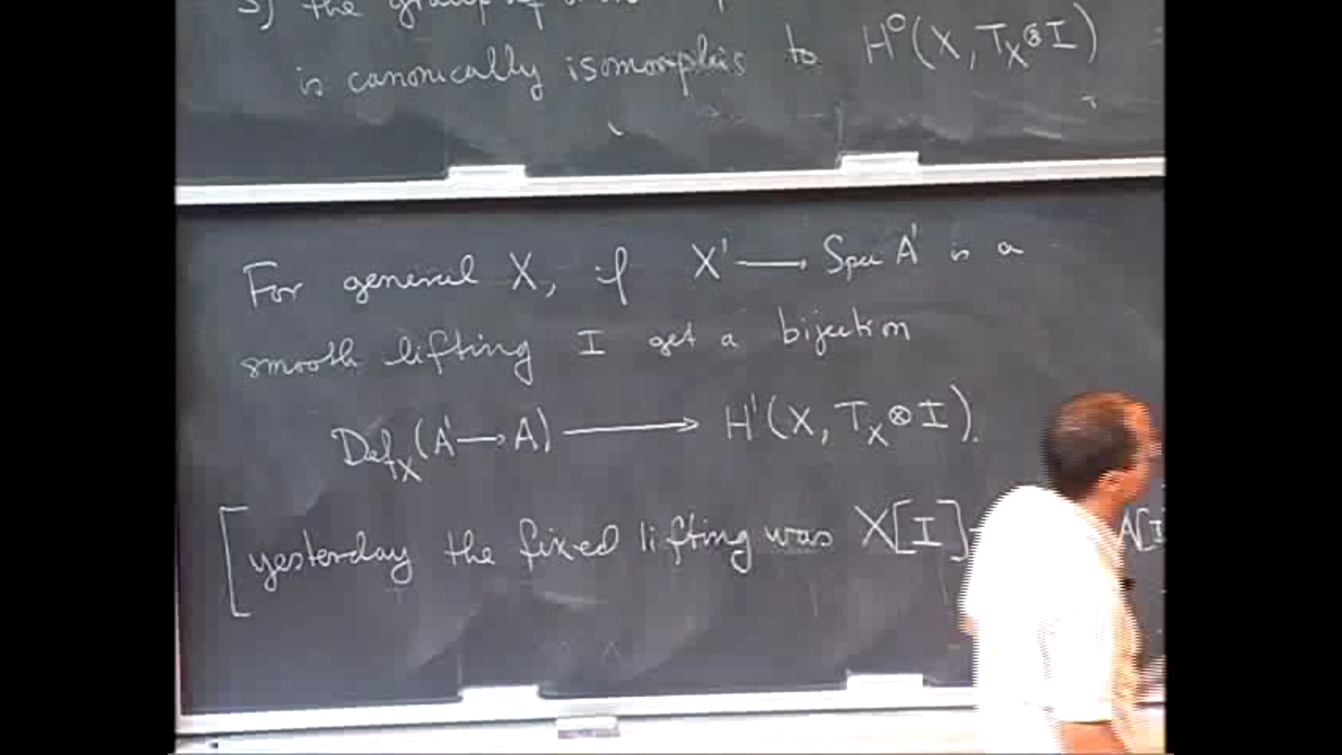 Deformation Theory and Moduli in Algebraic Geometry, lecture 9 Thumbnail