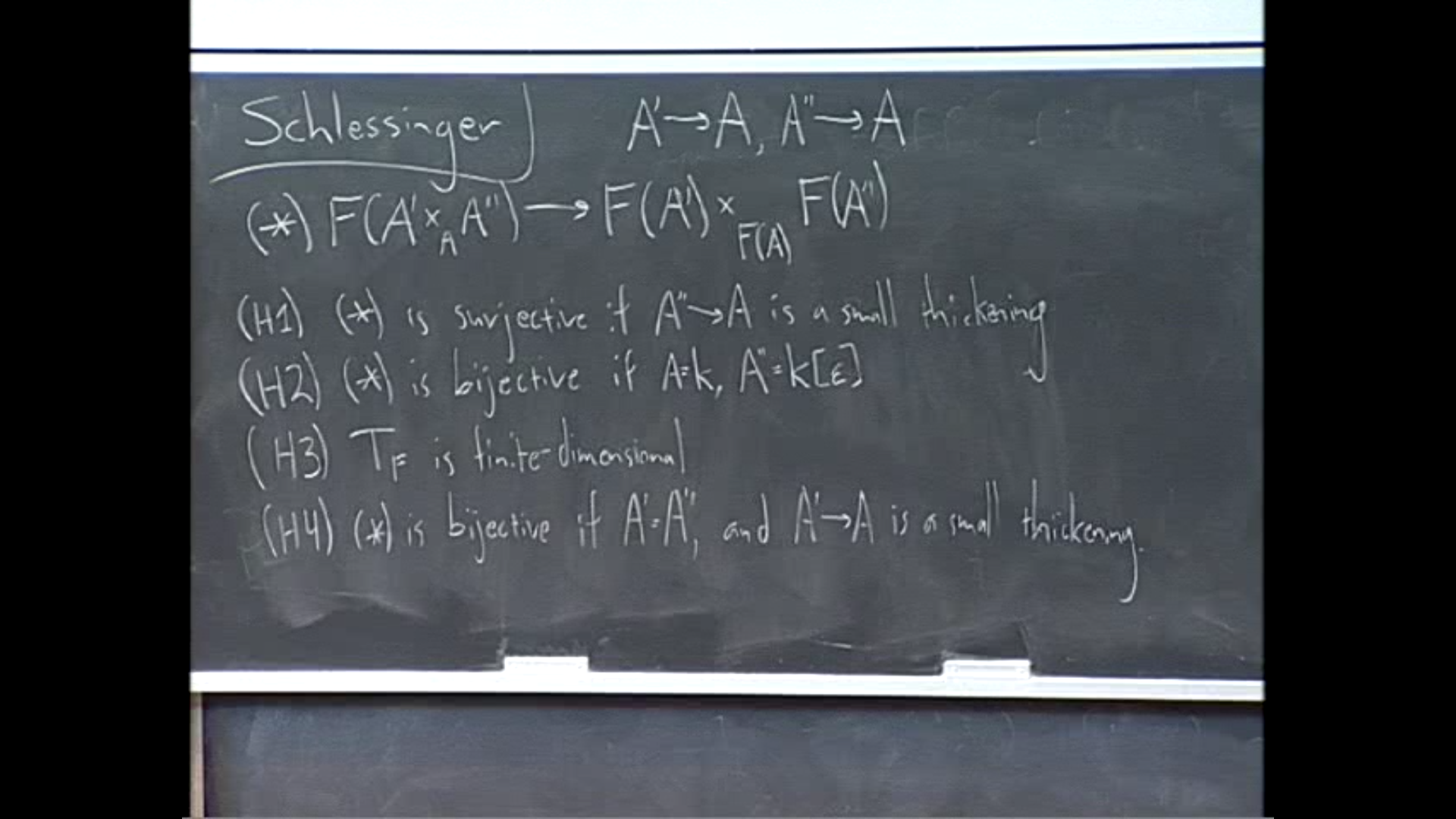 Deformation Theory and Moduli in Algebraic Geometry, lecture 10 Thumbnail