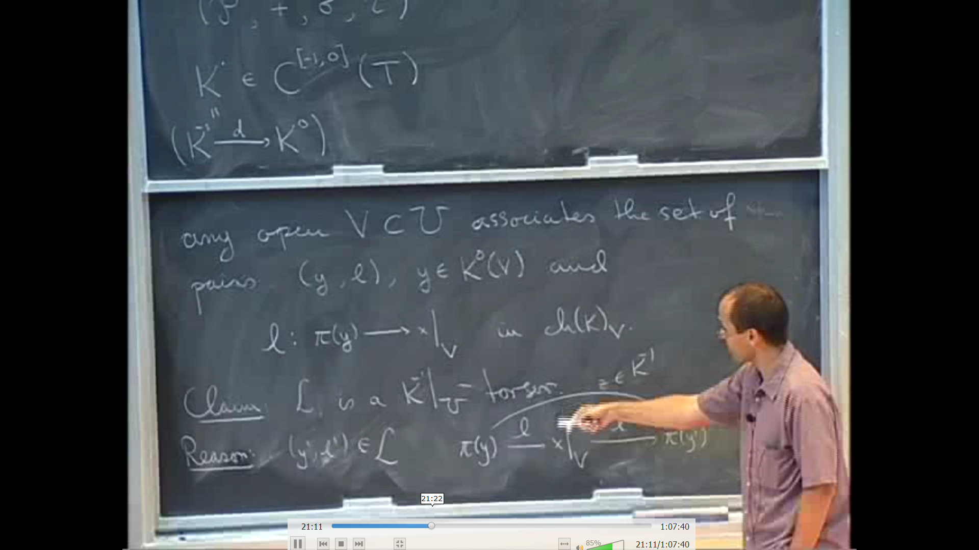 Deformation Theory and Moduli in Algebraic Geometry, lecture 20 Thumbnail