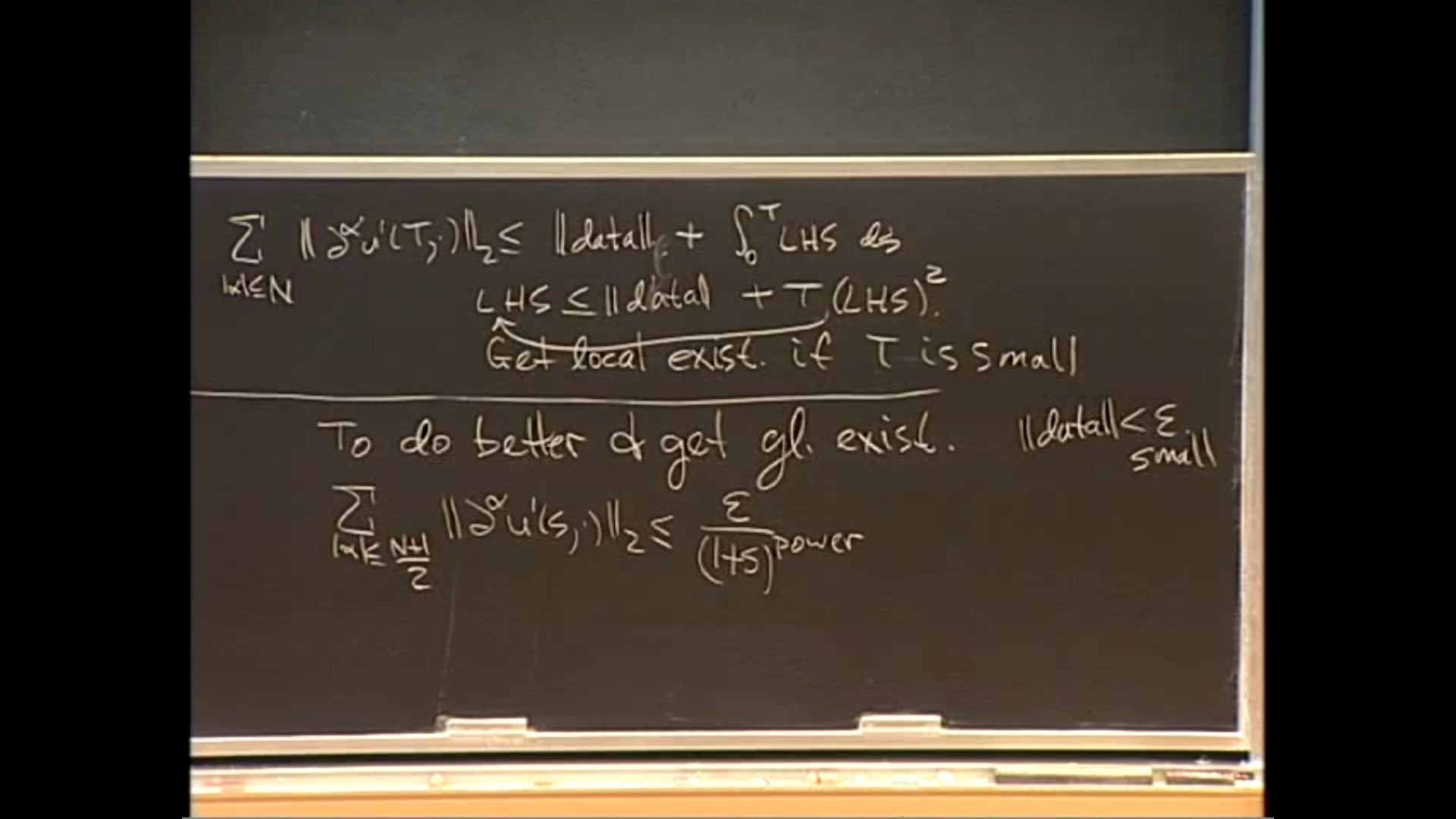 Dispersion, Nonlinear Wave Equations 3 Thumbnail