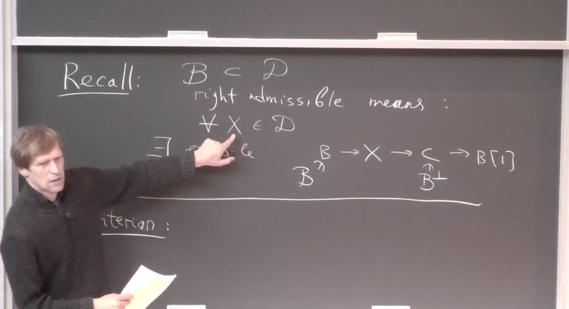 Derived Categories: 07/03/18 - Lecture 1 Thumbnail