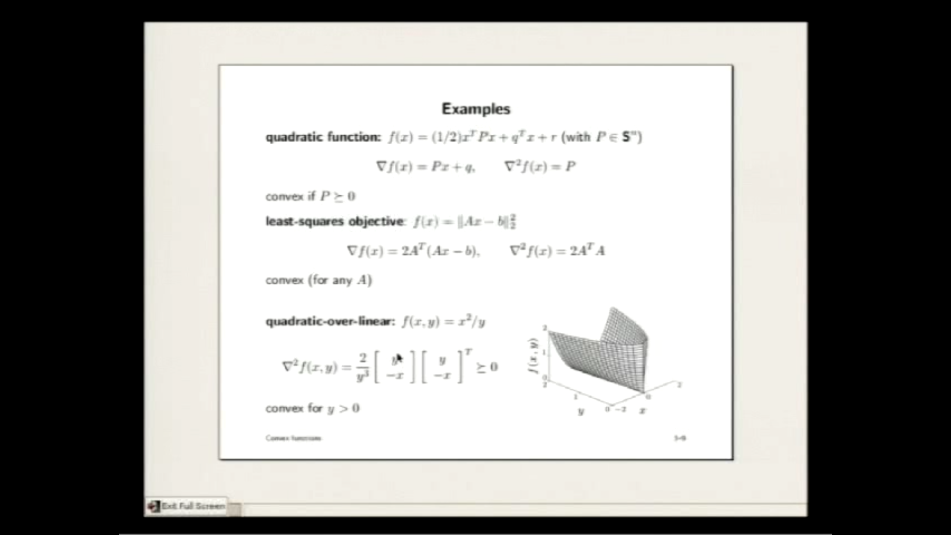 Continuous Optimization and Applications: Graduate Course - Lecture 12 Thumbnail