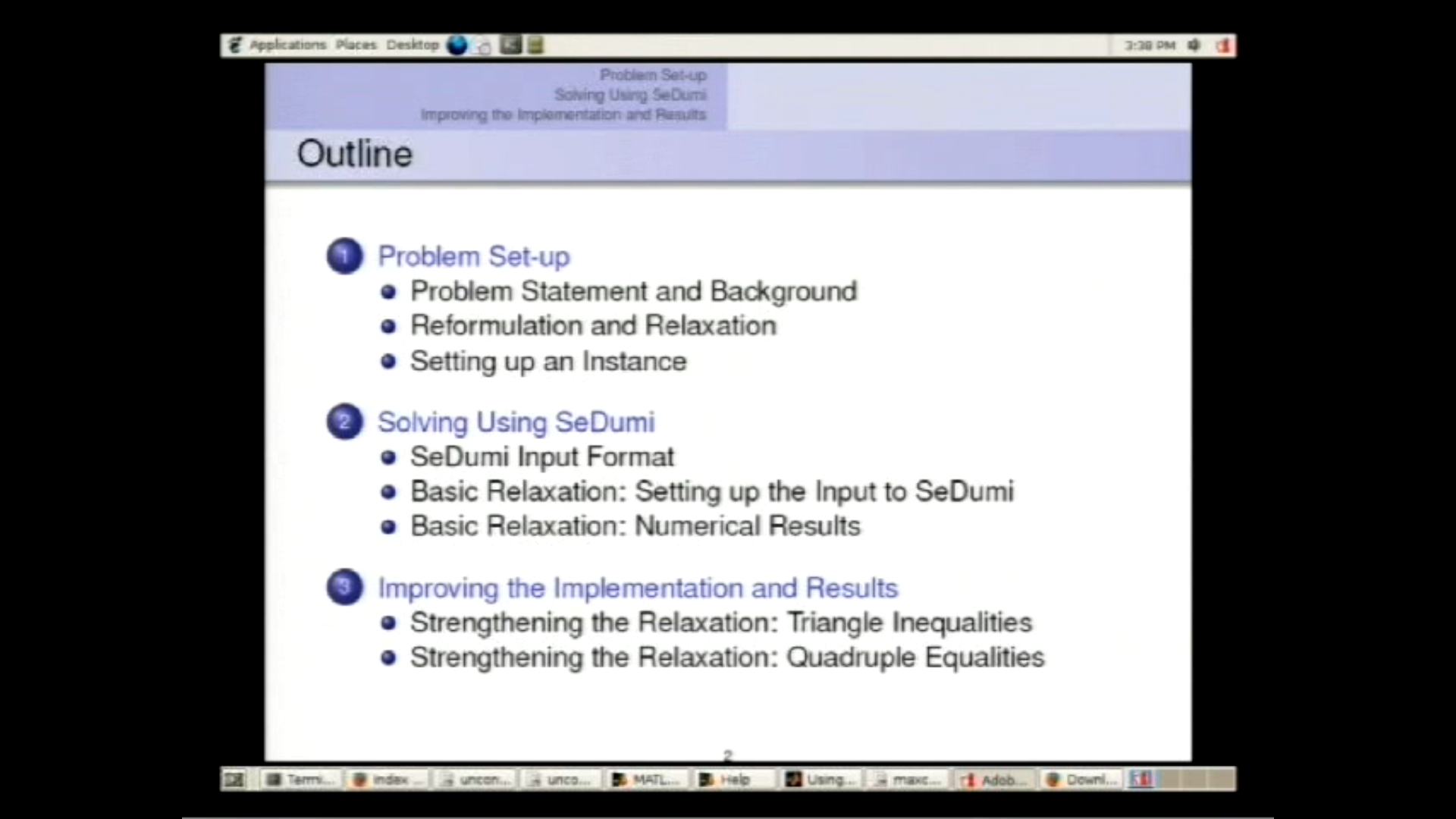 Continuous Optimization and Applications: Graduate Course - Lecture 22 Thumbnail