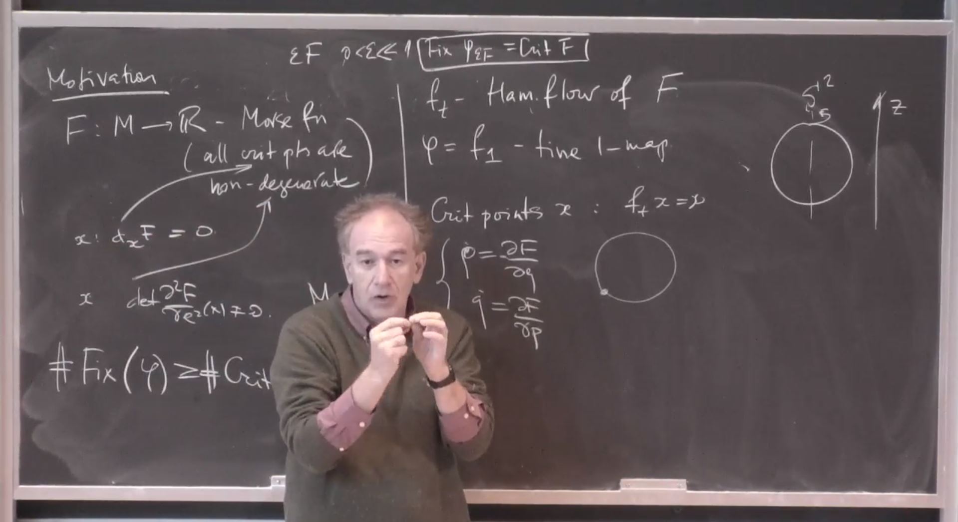 From Symplectic Geometry to Chaos: 07/24/18 - Course 2: Lecture 2 Thumbnail