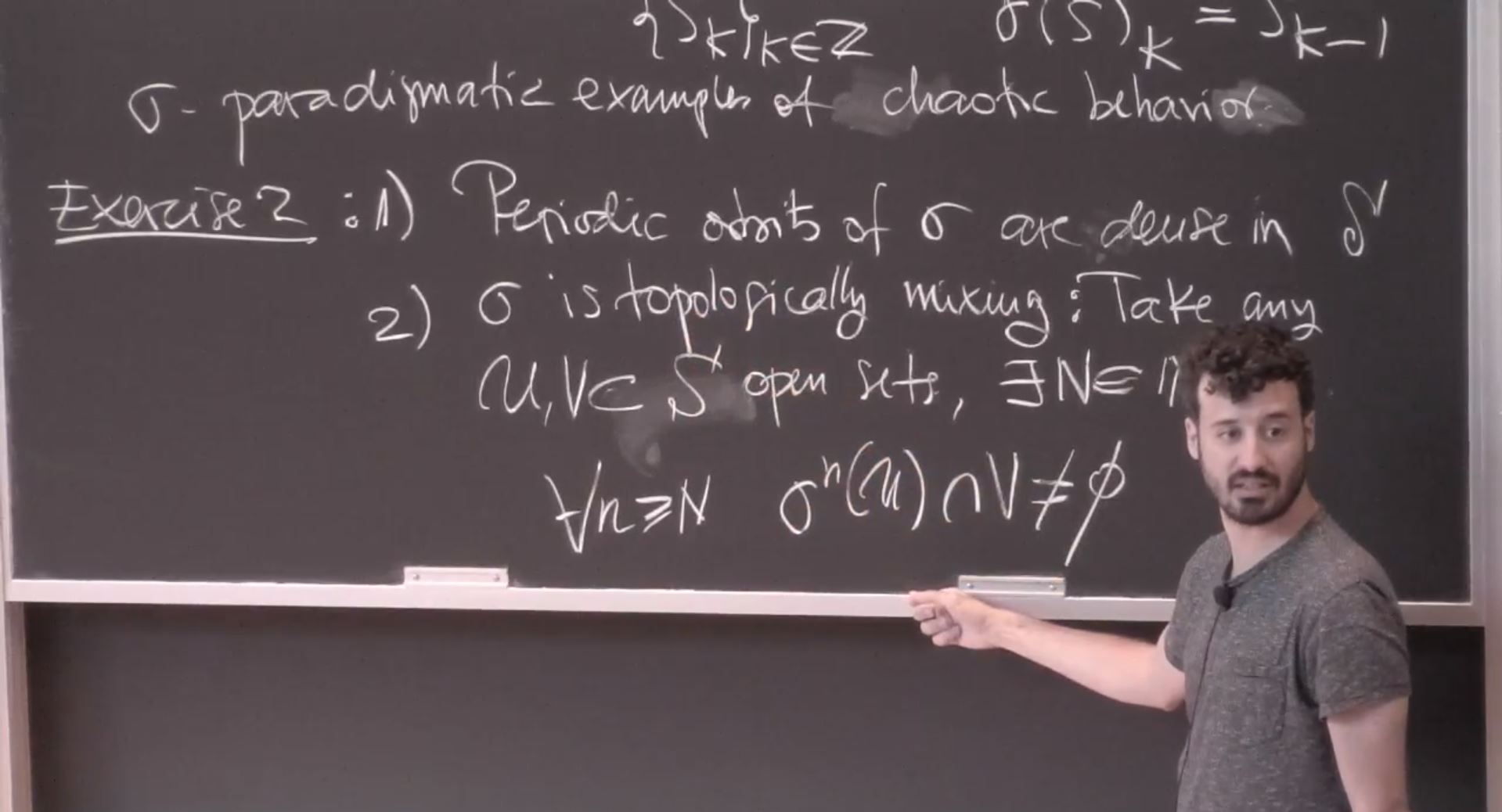 From Symplectic Geometry to Chaos: 07/26/18 - Course 1: Lecture 4 Thumbnail