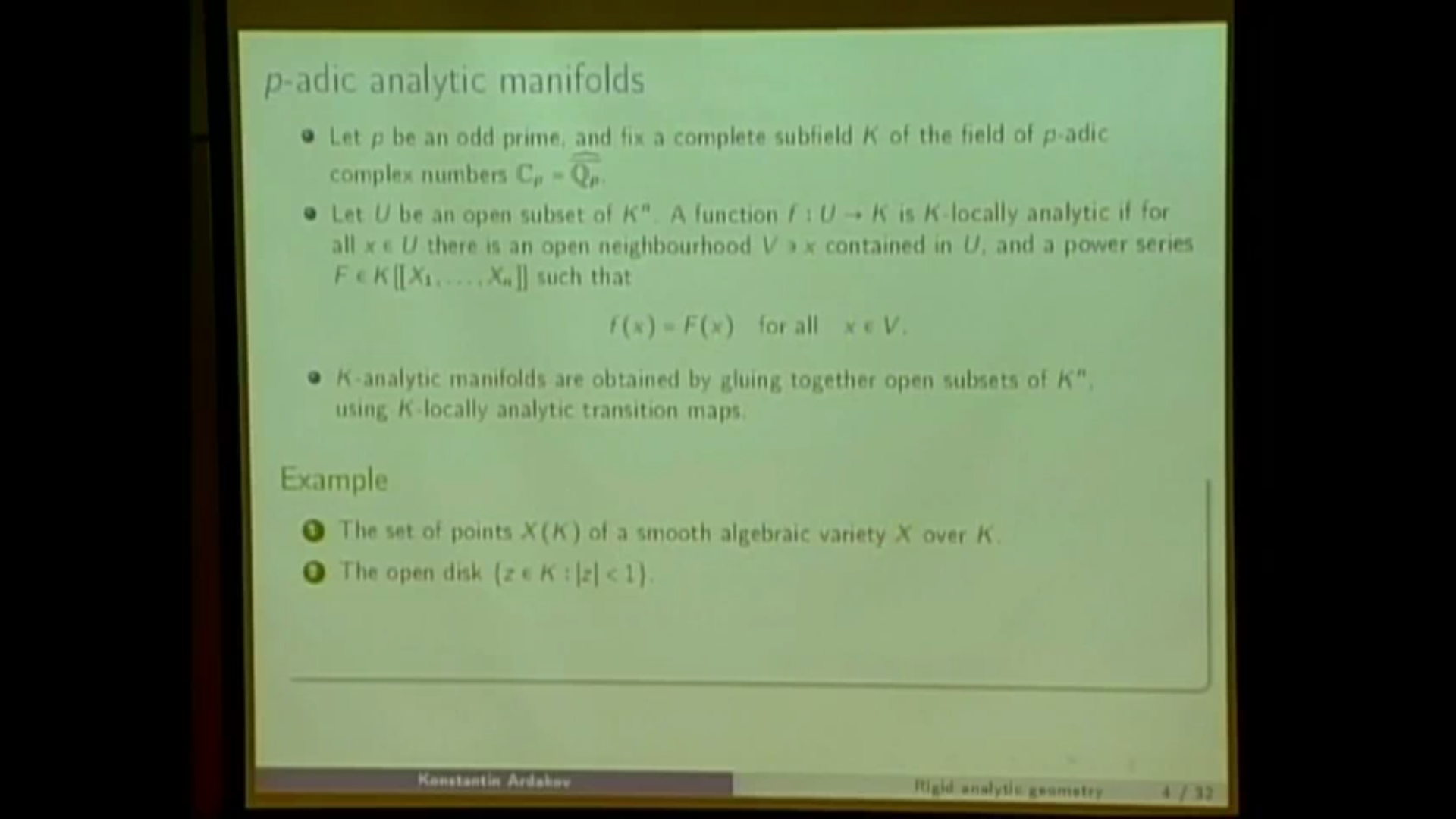 Rigid analytic quantisation and p-adic representations of p-adic Lie groups Thumbnail