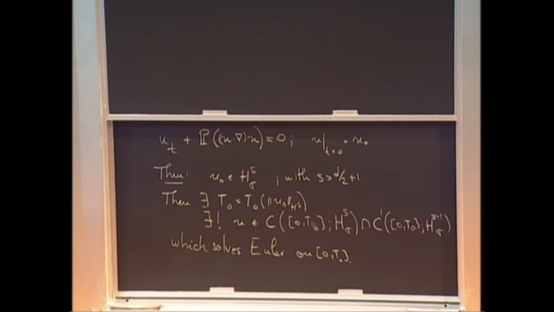 Incompressible Fluid Flows At High Reynolds Number, lecture 3 Thumbnail