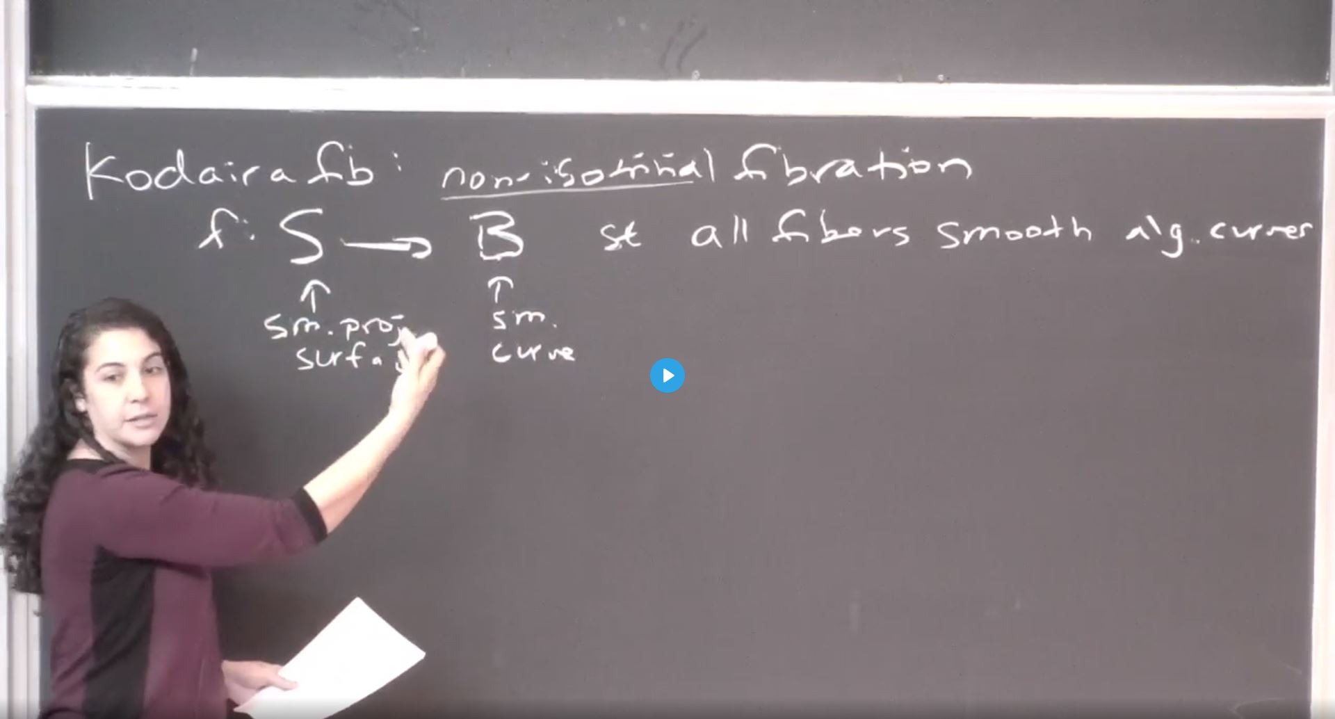 Connections For Women: Derived Algebraic Geometry, Birational Geometry And Moduli Spaces - 20 Minute Talks (Laure Flapan) Thumbnail